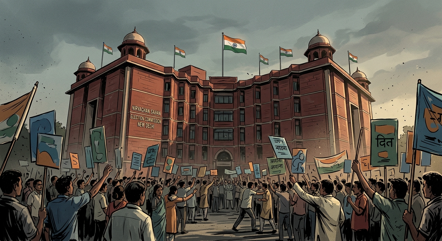 Nirvachan Sadan, New Delhi — the Election Commission's headquarters
